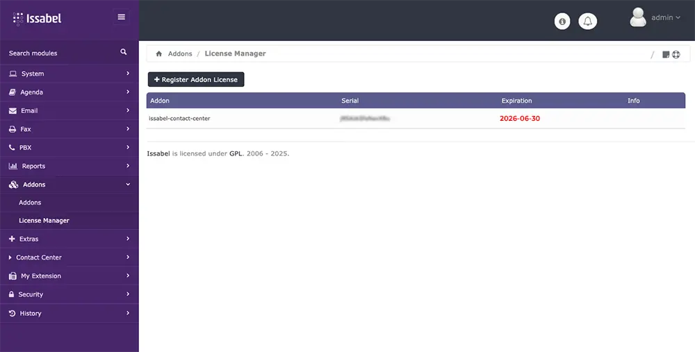 Registered Code